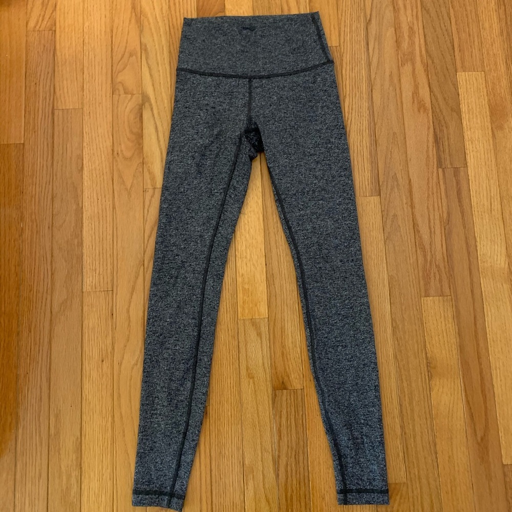 charcoal lulu’s high waisted align leggings